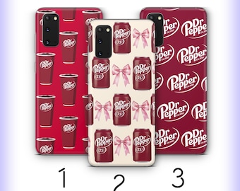 Dr Pepper H4 Phone Case Cover For MANY VARIOUS Samsung Galaxy Models Sweet Carbonated Soda Soft Drink Popular Taste