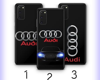Cover per telefono Audi H4 per Samsung Galaxy S21 S22 S23 S24 S25 FE S26 Plus Ultra Edge Auto sportiva di lusso tedesca RS8 S3 S4 S5 S6 Supercar