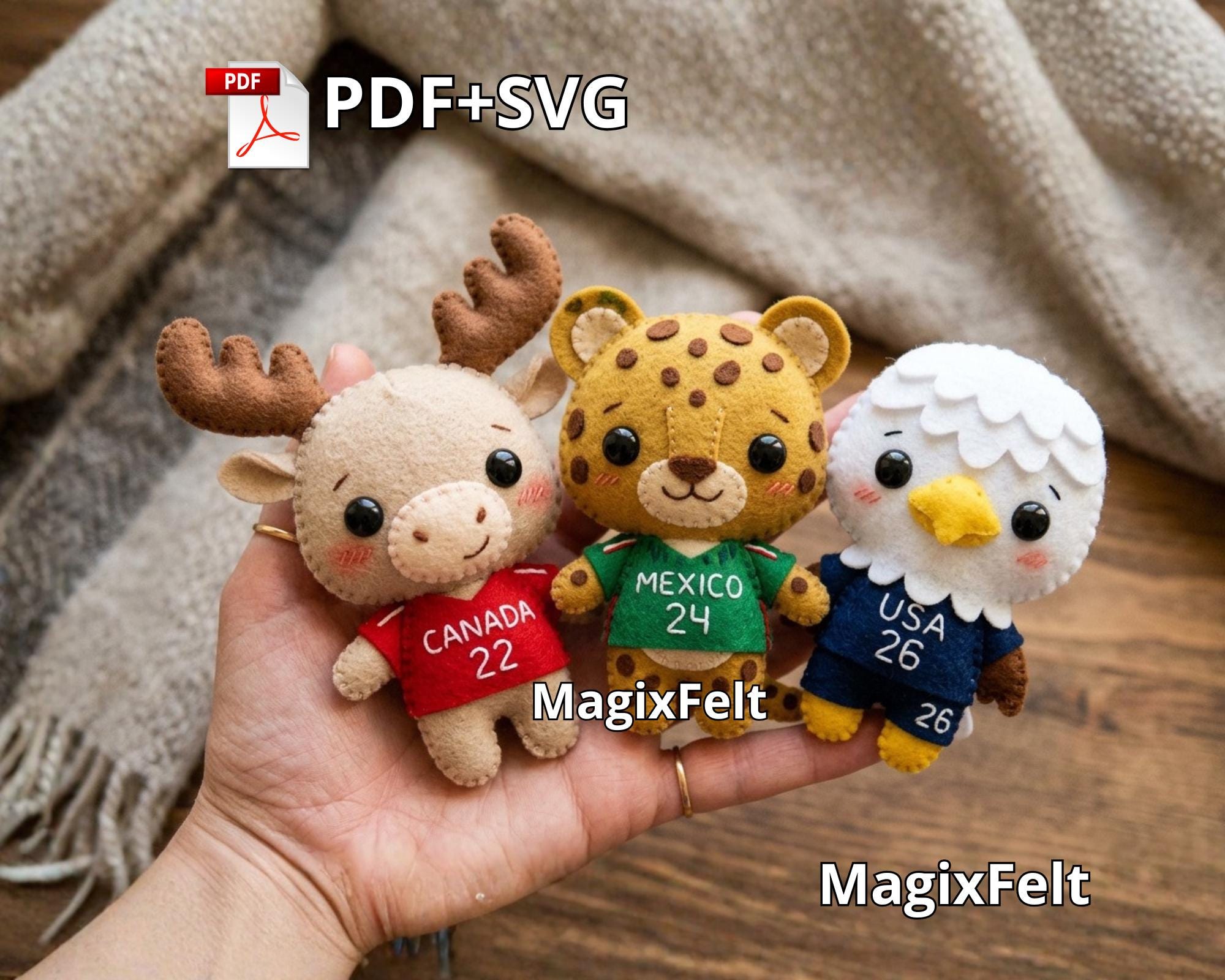 World cup mascot plush - Etsy 日本
