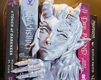 Elfe / Nymphe Bücherwurm Dekor