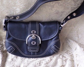 black coach purse