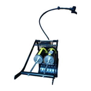 Blackburn Bike Dual Barrel Foot Pump w/ Gauge - Bicycle Tire Speed Inflation image 3