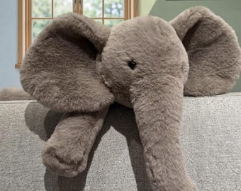 Soft Plush Elephant Toy – Cuddle Buddy, Nursery Decor, Bedtime Comfort (45-70cm)
