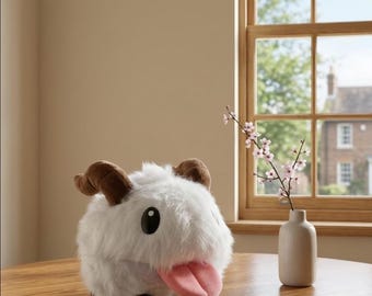 New LOL League Of Legends Cosplay Poro Plush Doll