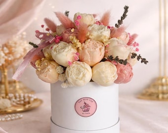 Rose Wax Melt Bouquet - 28 handgemachte Sojawachs Melts, personalisiertes Blumengeschenk, duftende Rosen, umweltfreundlicher Raumduft