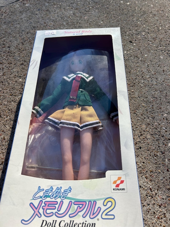 Vintage Shirayuki Miho Doll: Tokimeki Memorial 2 Konami Figure