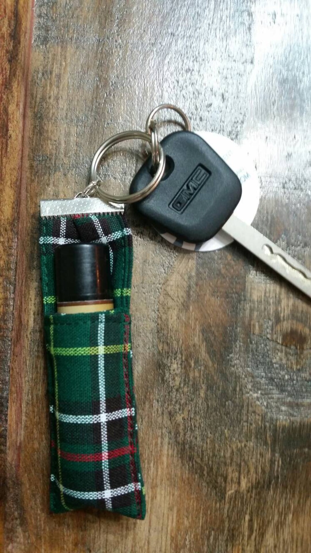 Key Fob Lip Balm Holder Keychain Chapstick Holder Etsy