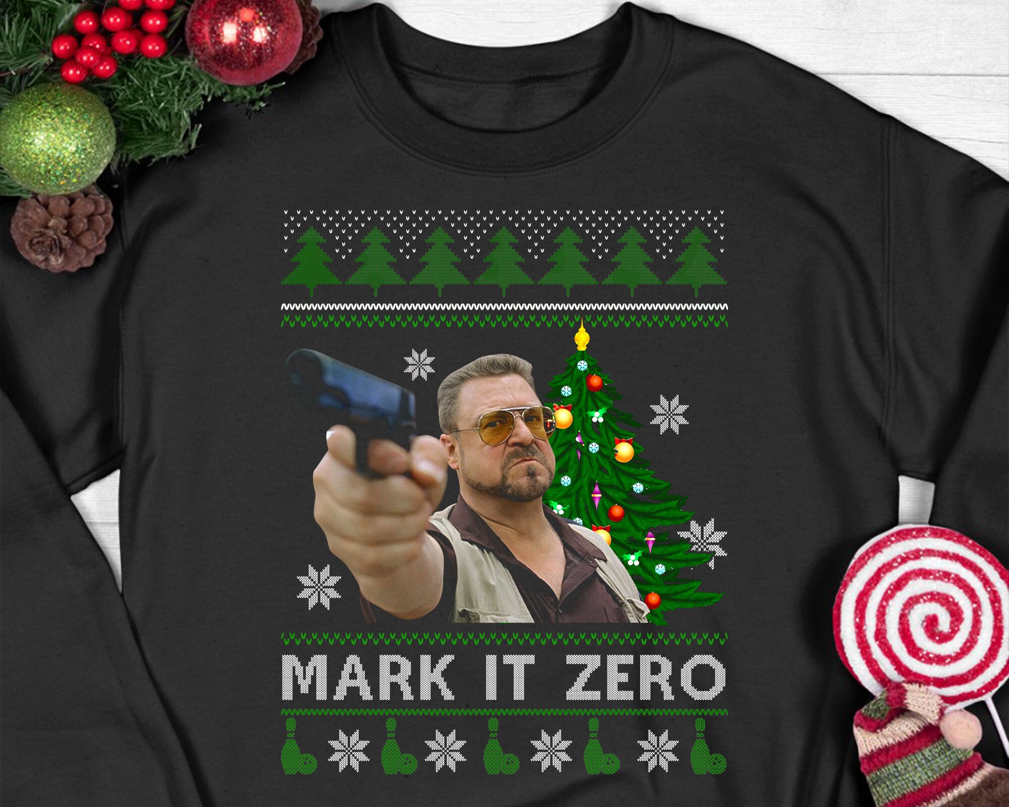 mark it zero christmas sweater