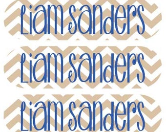 Clothing labels for summer camp
