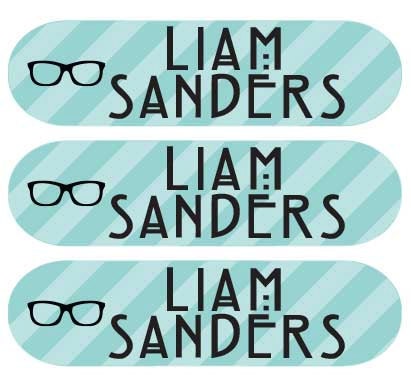 Clothing labels for summer camp