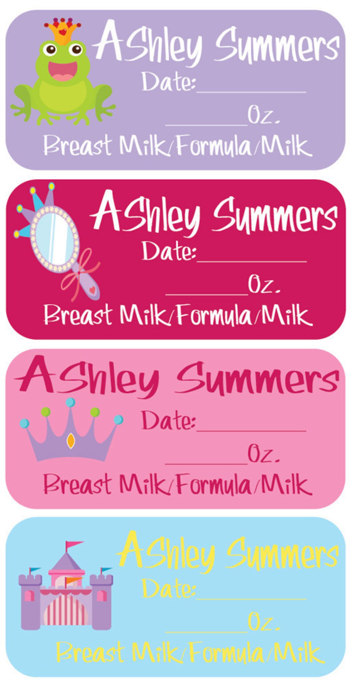 27 Removable Single Use Waterproof Daycare Baby Bottle Etsy