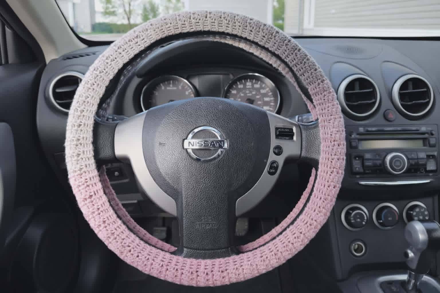 Crochet Steering Wheel Cover Set