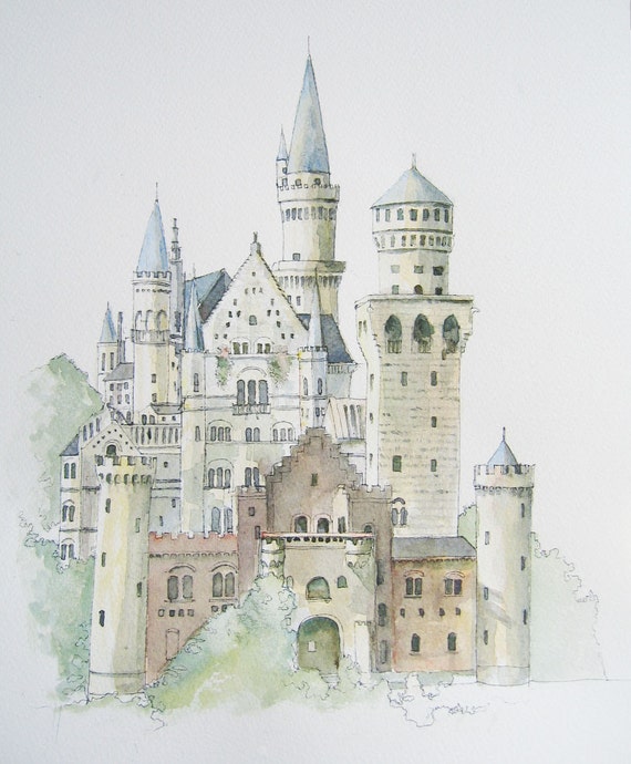 Chateau Allemand Imprimer A Partir Dune Aquarelle Originale Etsy Canada Chateau Allemand Imprimer A Partir Dune Aquarelle Originale Etsy Canada