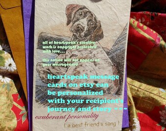 exuberant personality  /personalize/german shorthair pointer   / love my GSP /storybook /sentimental unique empathy condolence /