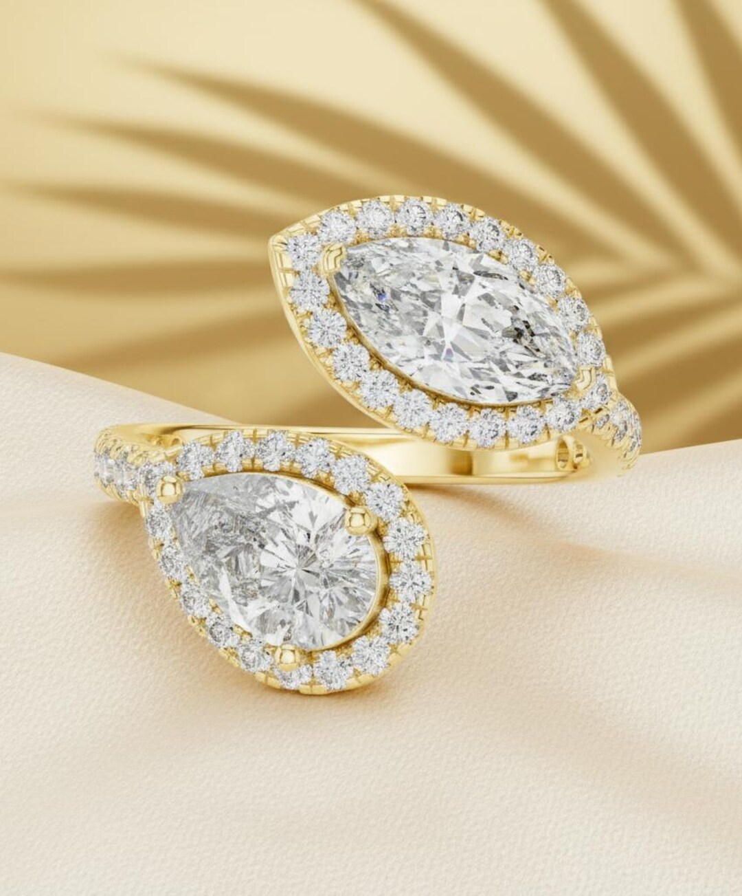 Openable Rings Openable Silver Moissanite Ring- Handmade Adjustable Ring for Women ...