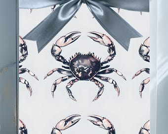 Southern Blue Crab Wrapping Paper