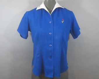 Vintage 1970s Bowling Shirt King Louie Shirt XL - Etsy
