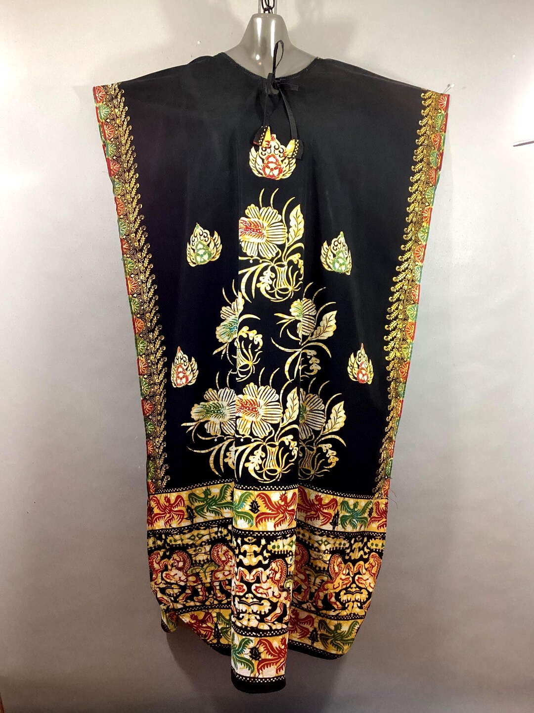 caftan-african-print-maxi-kaftan-cotton-front-slit-at-neck-with-tie