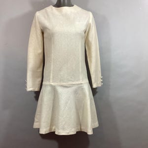 cream colored cap sleeve drop waist dress Lynnie Cap Sleeve Maxi Dress Cream main image 0