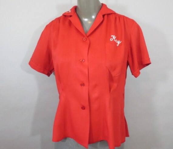 Vintage 1950's King Louie by Holiday Bowling Shirt