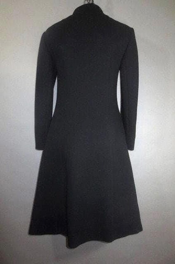 1940's French Wool Princess Coat, Tailored A-Line… - image 6