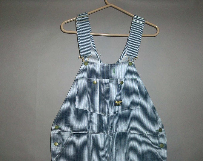 OSHKOSH B'GOSH // Mens Bib Overalls // Striped // Etsy