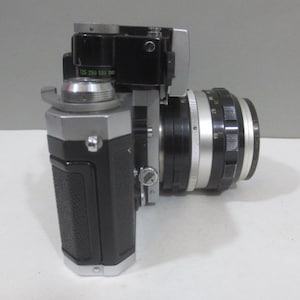 Vintage 1969 NIKON 35 Mm Film Camera, Photomic Ftn, Nikkor Auto 1: 1.4 ...