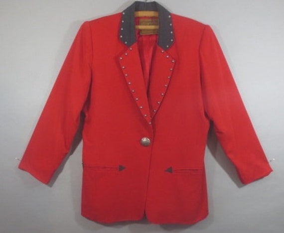 Vintage Western Jacket, SADDLE RIDGE, Vintage Col… - image 1