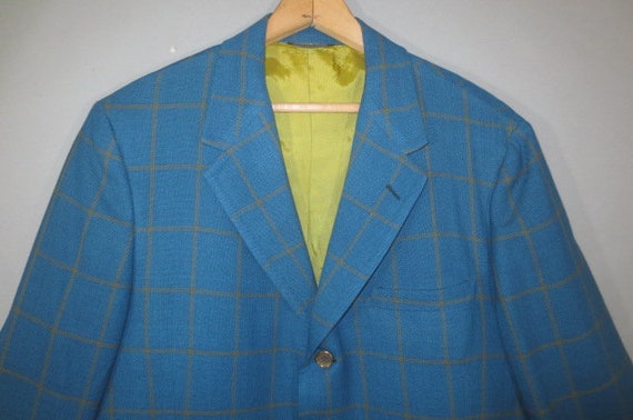 Vintage 1960's Sport Jacket, ROYAL FABRIC, Forman and Clark Vintage 1960's Sport Jacket, ROYAL FABRIC, Forman and Clark