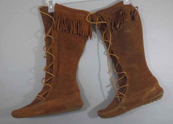 boho moccasin boots