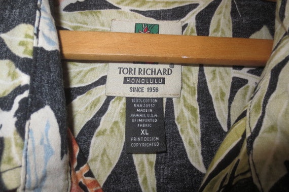 Vintage Hawaiian Shirt, TORI RICHARDS, Honolulu, … - image 3