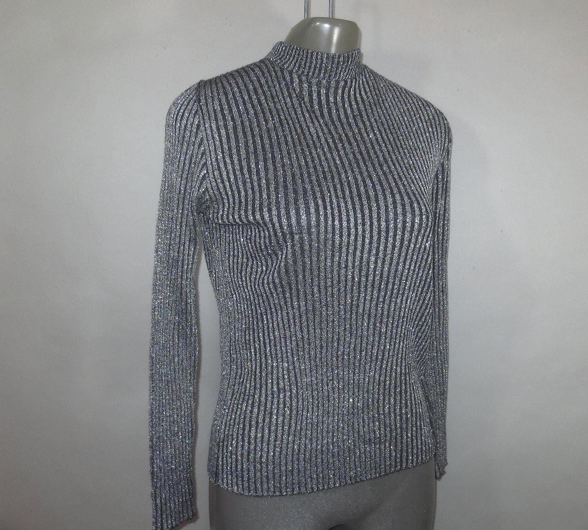 トップス Crystal Embellished Turtleneck Knit Top Crystal Embellished Turtleneck Knit Top