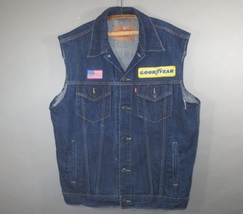 Levis Trucker Vest - Etsy