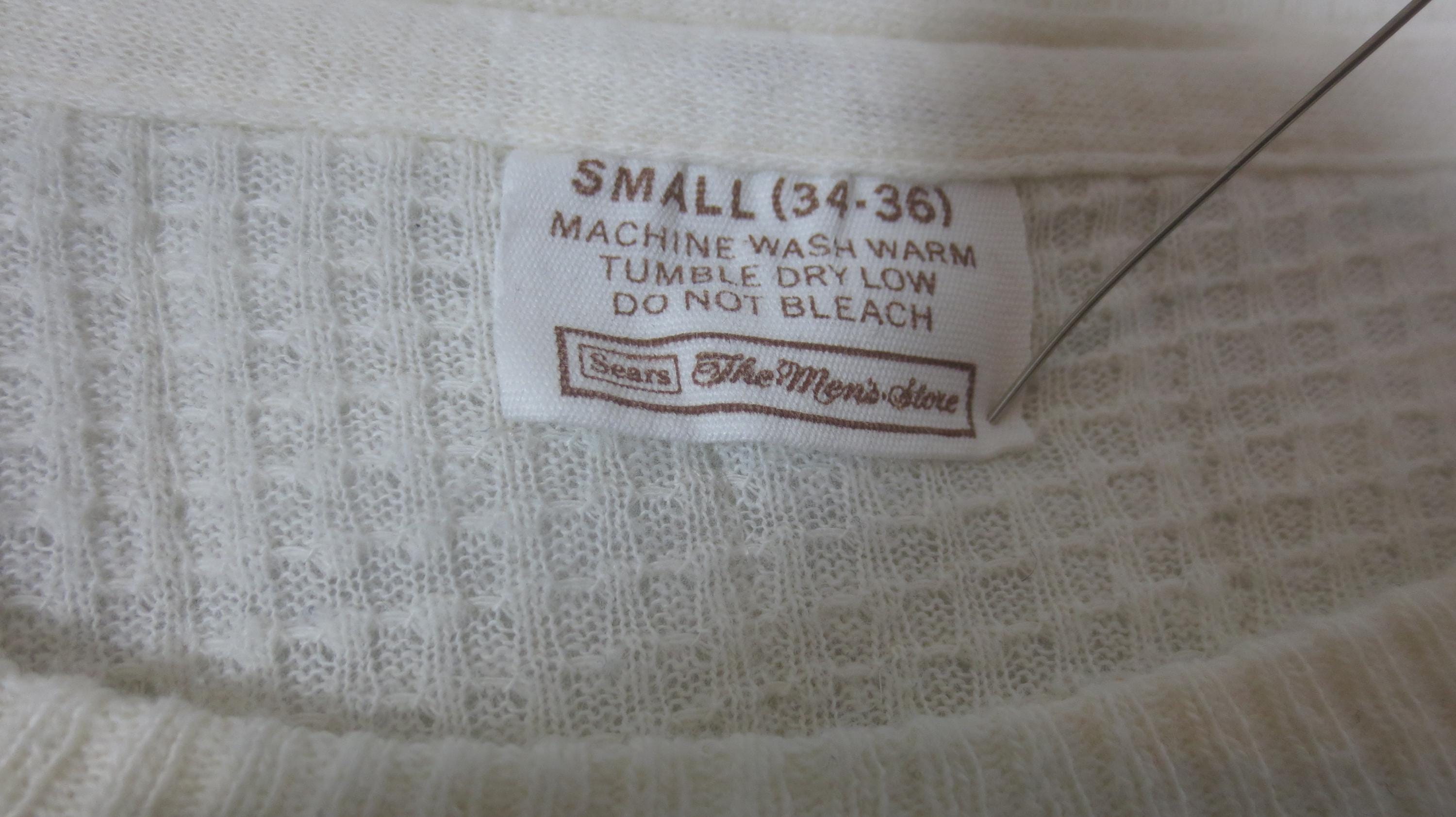 トップス Sears 60~70s Quilting Sweat Vintage 1960's/70's Faded Sears Zip up Sweatshirt - Etsy