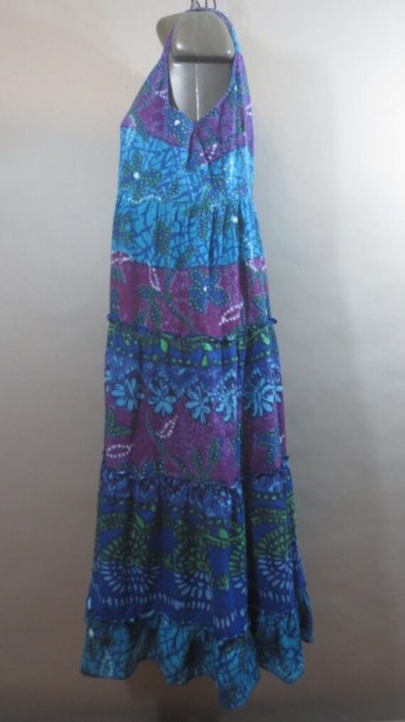 Vintage Halter Top, Festival Dress, Light Weight … - image 3