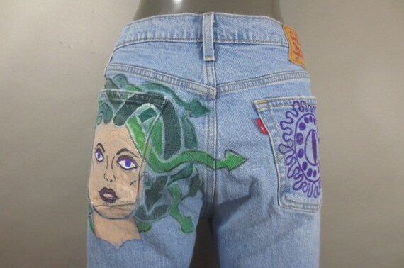 Hand Painted Levi's main image 1