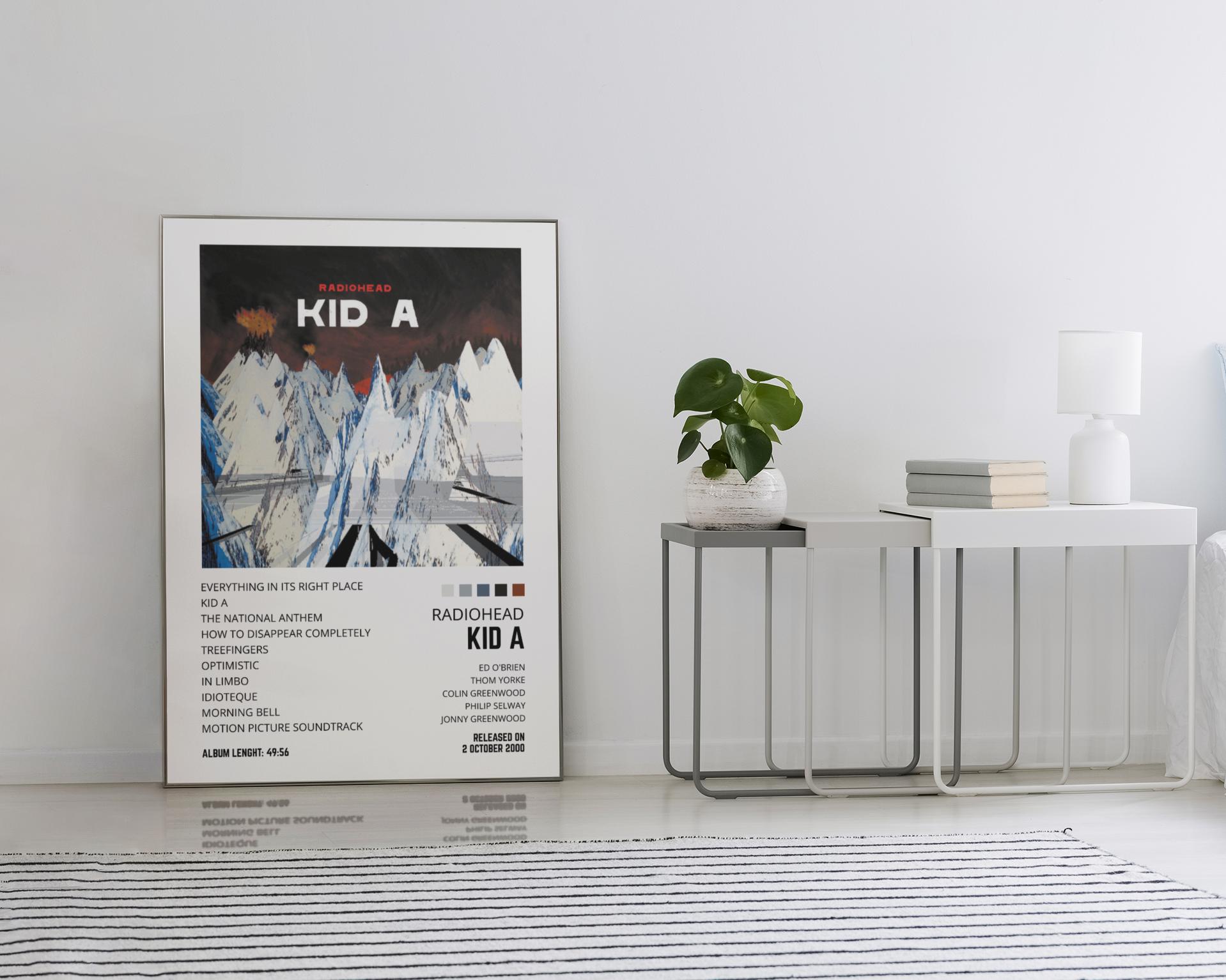 【額縁付き】Kid A Radiohead レディオヘッドA2ポスター 額縁付き】Kid A Radiohead レディオヘッドA2ポスター RADIOHEAD kID A