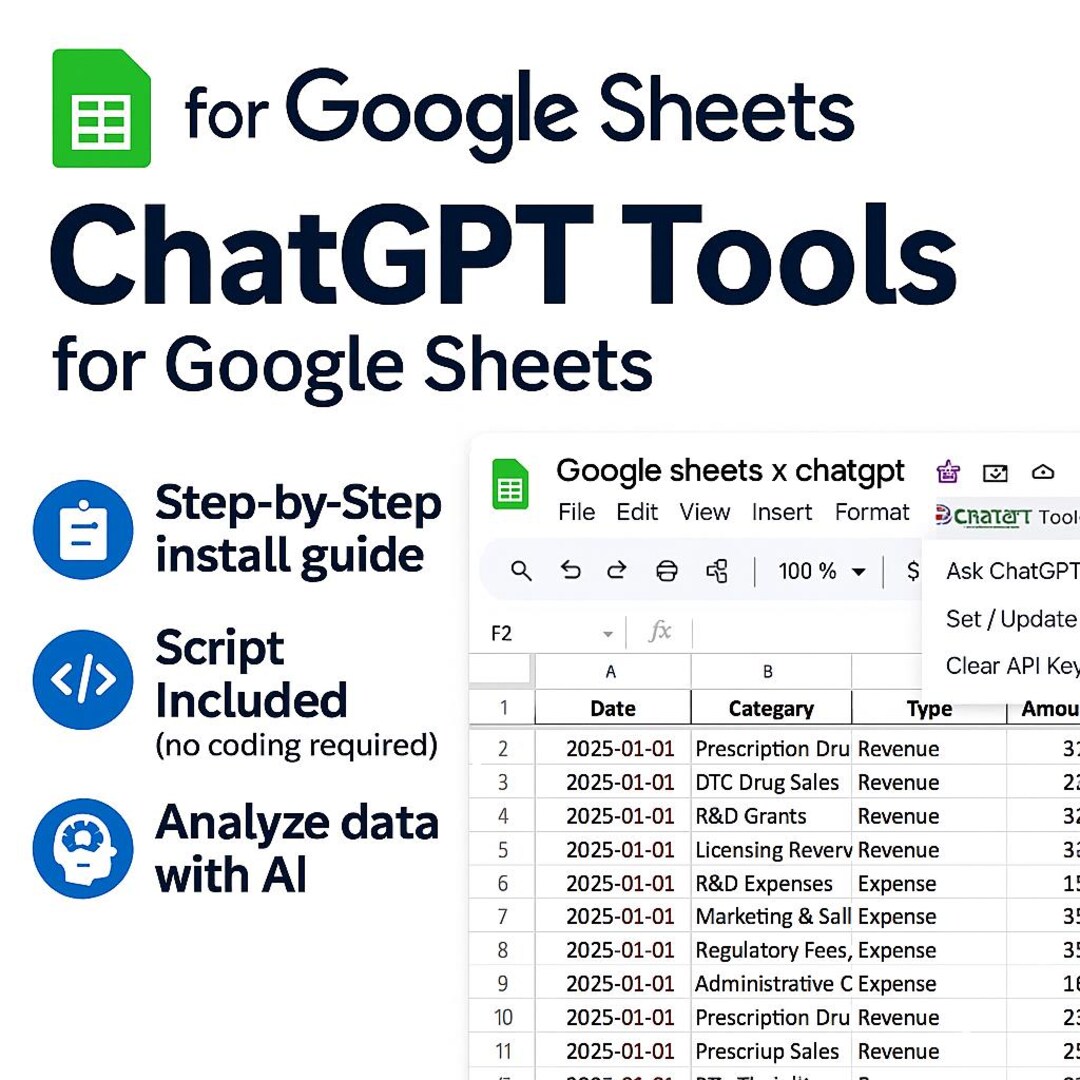 Chatgpt-powered Google Spreadsheet Assistant (automated Insights ...