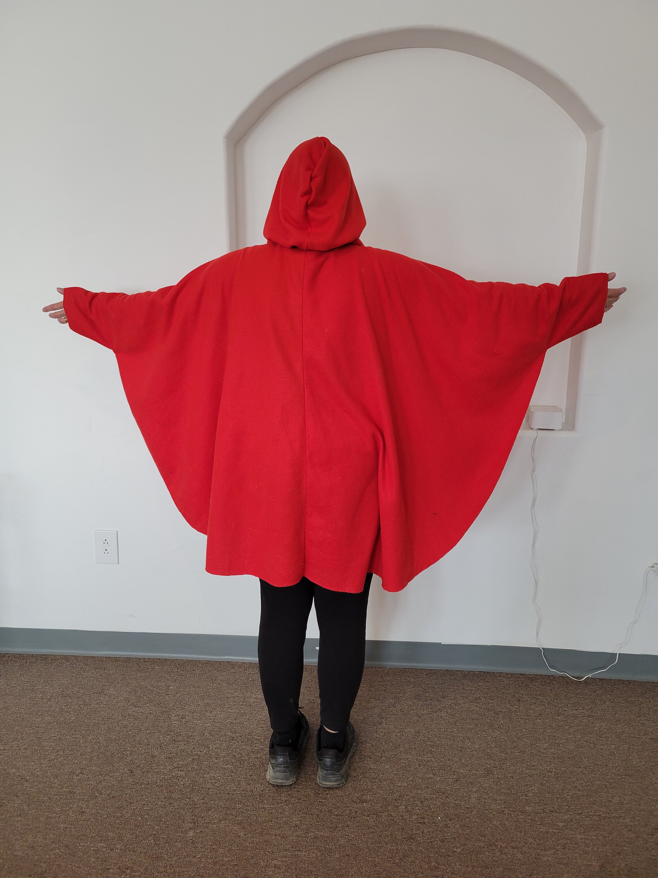 Cape Sewing Pattern PDF, Hooded Cloak Pattern, Wizard Cape Costume ...
