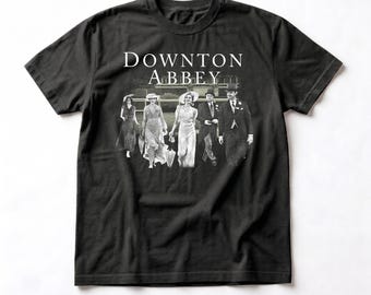 Vintage Downton Abbey Tv Series Shirt, Retro British Drama Graphic Tee, Lady Mary Matthew Crawley T-Shirt, Gift for Downton Fan