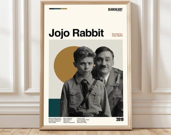 ジョジョ・ラビット - レトロ、ヴィンテージ、モダン、ミニマリスト