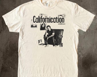 Vintage Californication Shirt, Retro Hank Moody Tee, Classic Drama TV Show Graphic T-Shirt, David Duchovny Tee, Comedy Fan Gift