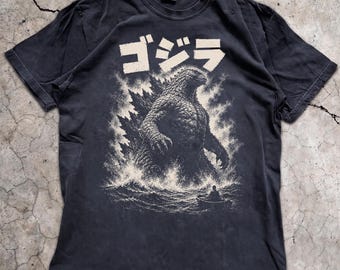 Godzilla-Shirt (japanisch), Kaiju-Monster-T-Shirt, Bekleidung für den König der Monster