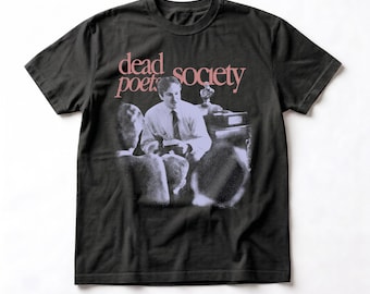 Vintage Dead Poets Society Shirt, Retro Robin Williams Tee, Classic 80s Drama Graphic T-Shirt, Carpe Diem Tee, Movie Lover Gift