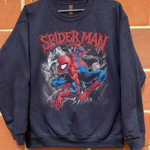Spider-Man Shirt, Vintage Peter Parker Graphic Tee, Retro Spider-Man Villains T-Shirt, Marvel Superhero Shirt, Avengers Fan Gifts image 9