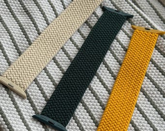 Cinturino in nylon intrecciato per Apple Watch - cinturino elastico per orologio - disponibile in molti colori - unisex