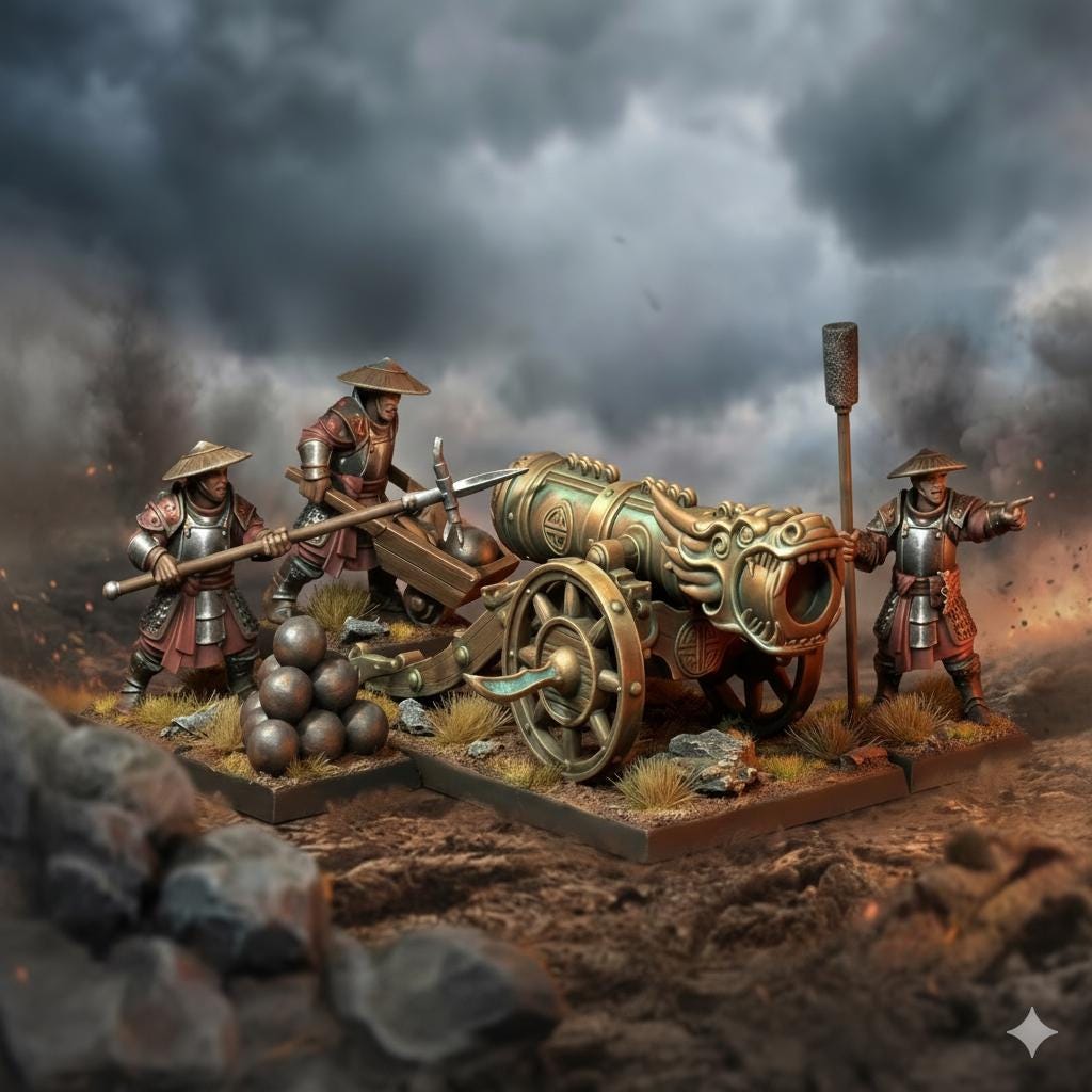 War Machine With Cannon and Rockets for TTRPG - Etsy