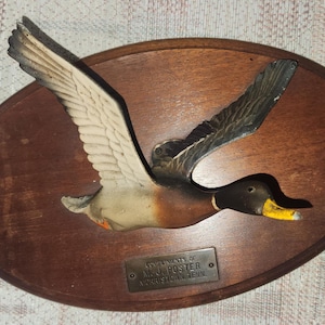 ヴィンテージのマガモの飛行、M.J. Poster Morristown, TENN 提供。