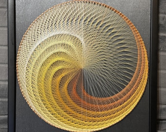 String Art Strahlen