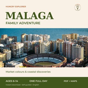 Malaga Family Adventure PDF, Self-Guided Day with Kids Ages 6–14